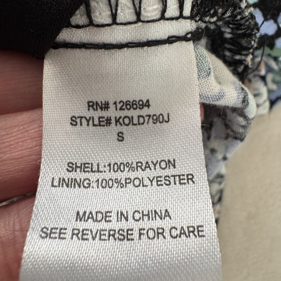 Live To Be Spoiled Ruched Bodycon Mini Dress S Black Floral - Picture 8 of 9